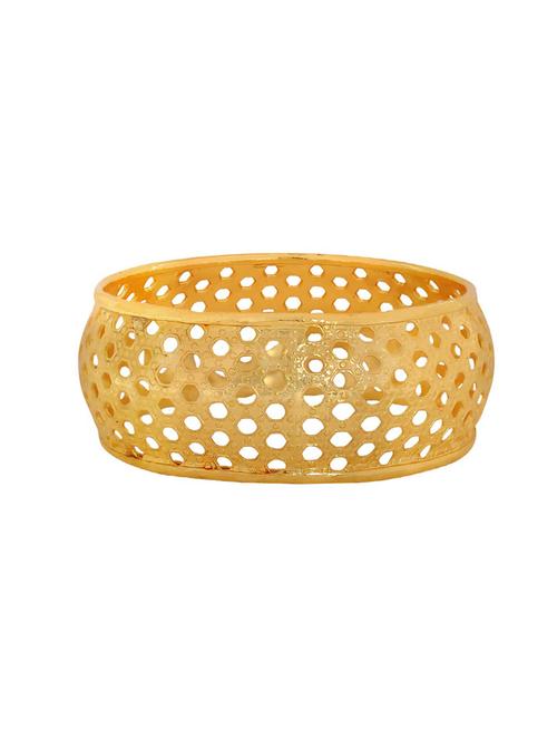 gold brass bangle - 15185999 - Standard Image - 1