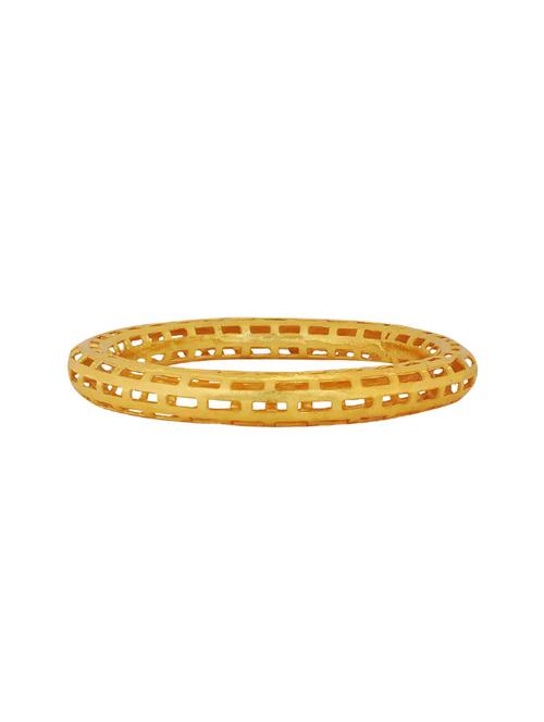 gold brass bangle - 15186002 - Standard Image - 1