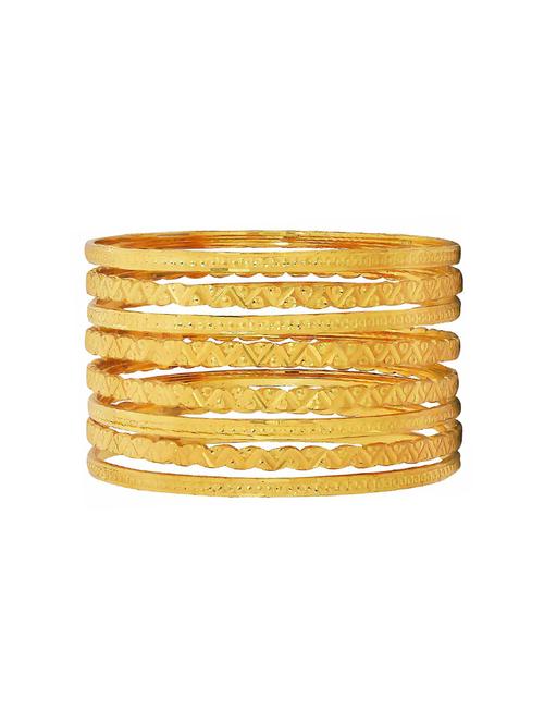 gold brass bangle - 15186009 - Standard Image - 1