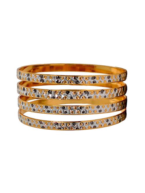 silver metal bangle - 15186010 - Standard Image - 1