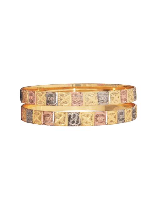 multi brass bangle - 15186354 - Standard Image - 1