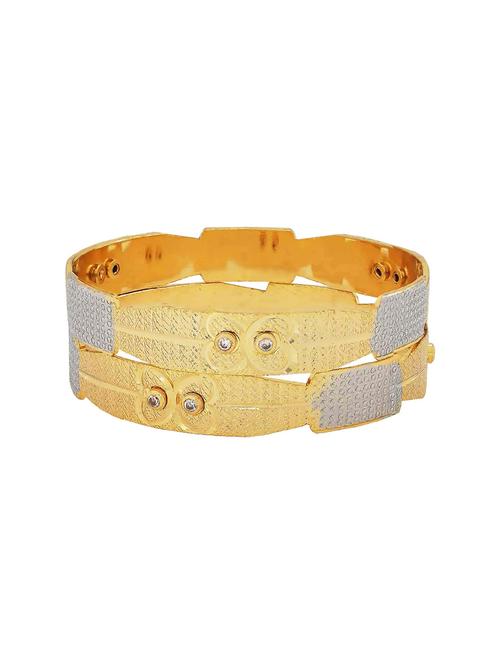 gold brass bangle - 15186356 - Standard Image - 1