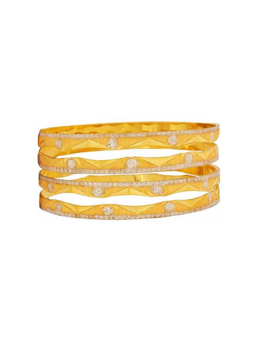 gold brass bangle - 15186369 - Standard Image - 1