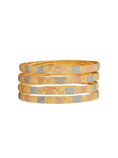 multi brass bangle - 15186373 - Standard Image - 1