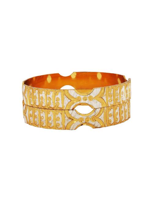 gold brass bangle - 15186376 - Standard Image - 1