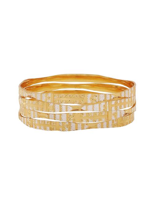 gold brass bangle - 15186377 - Standard Image - 1