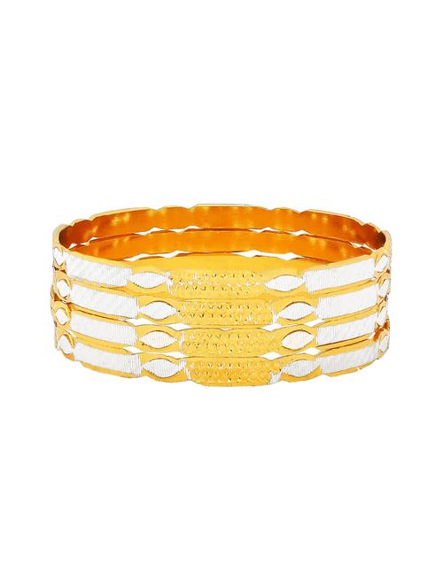 gold brass bangle - 15186387 - Standard Image - 1