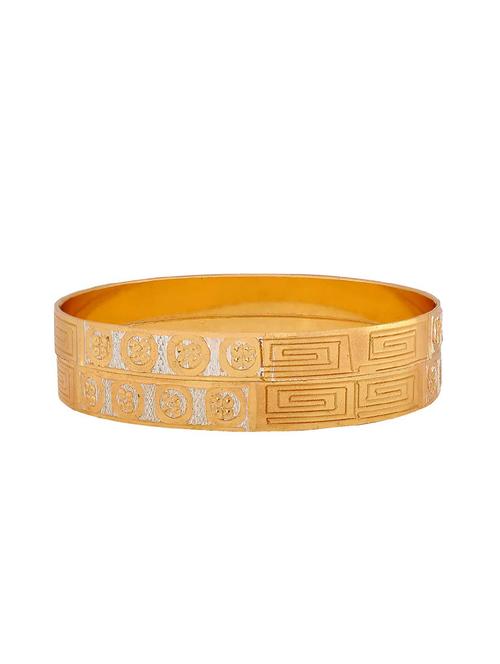 gold brass bangle - 15186390 - Standard Image - 1