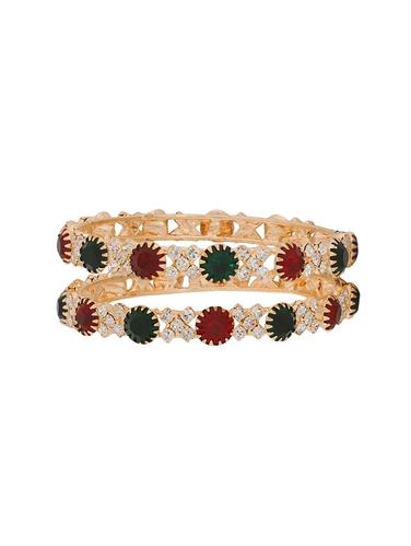 green brass bangle - 15186395 - Very Small Image - 1