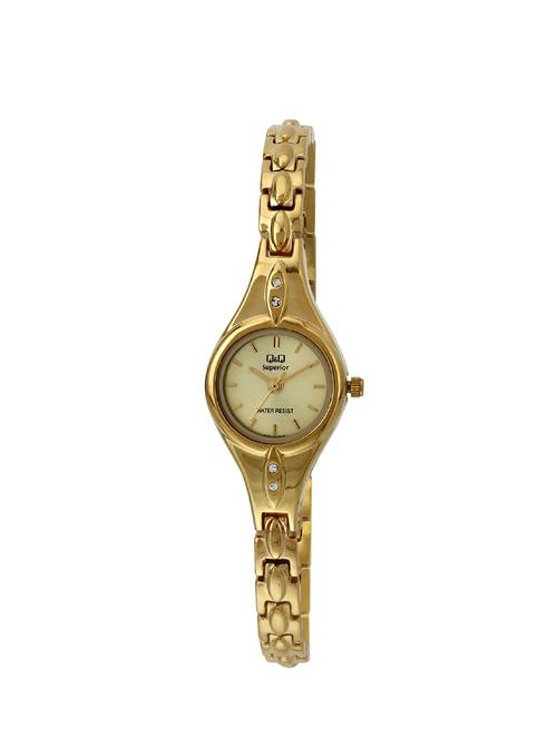 Q&Q Analog Yellow Dial Women's Watch - S131-010NY - 15187247 - Very Small Image - 1