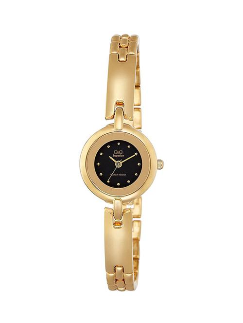 Q&Q Analog Black Dial Women's Watch - S077-002Y - 15187266 - Very Small Image - 1