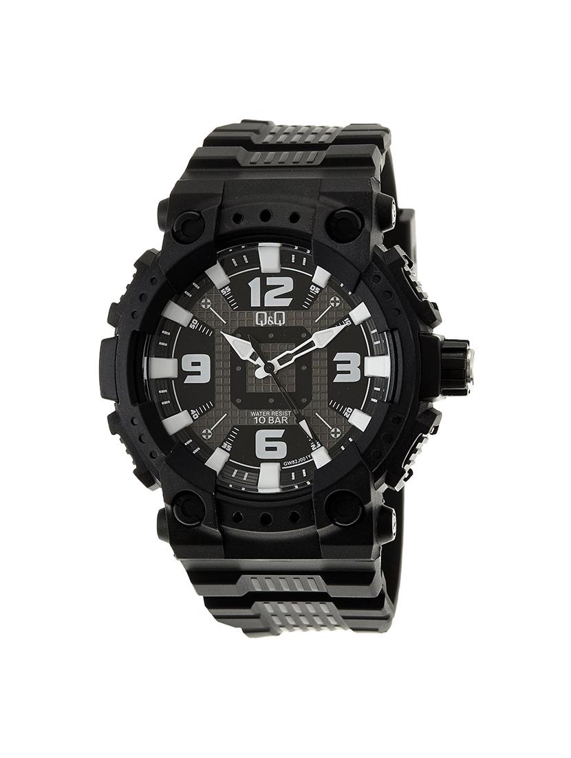 Q&Q Regular Analog Black Dial Men's Watch - GW82J001Y - 15187295 - Zoom Image - 1