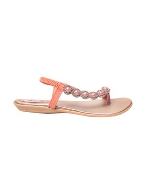 orange back strap sandal - 15189875 - Standard Image - 2