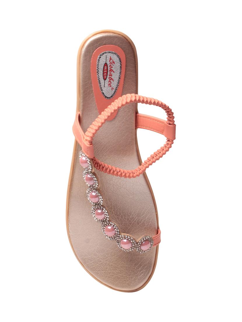 orange back strap sandal - 15189875 - Zoom Image - 4