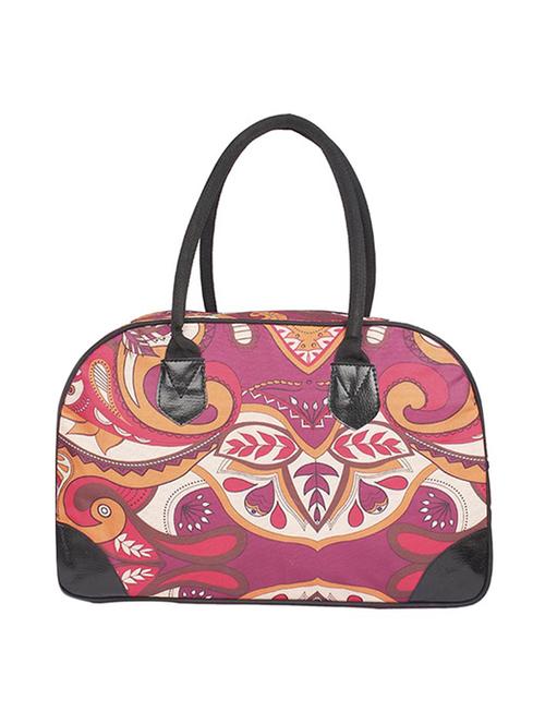 pink cotton polyester blend regular handbag - 15189900 - Very Small Image - 1