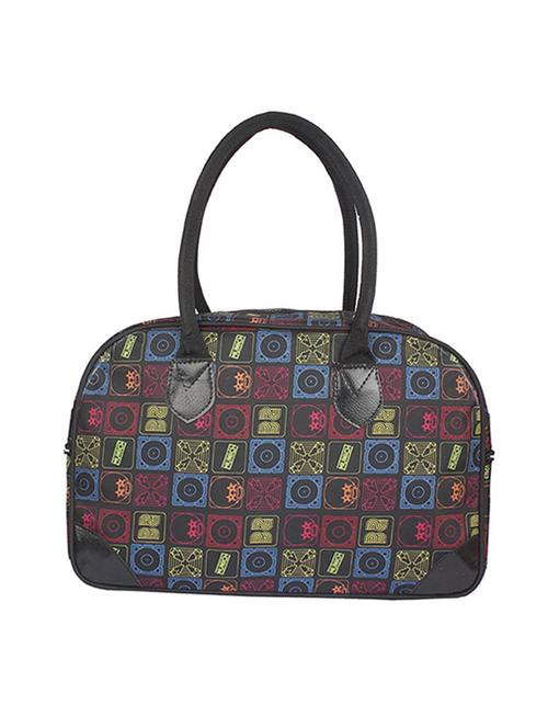 black cotton polyester blend regular handbag - 15189912 - Standard Image - 1