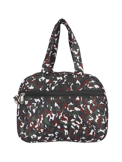 black cotton polyester blend regular handbag - 15189924 - Standard Image - 1