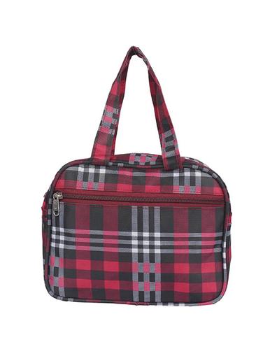 red cotton polyester blend regular handbag - 15189925 - Very Small Image - 1