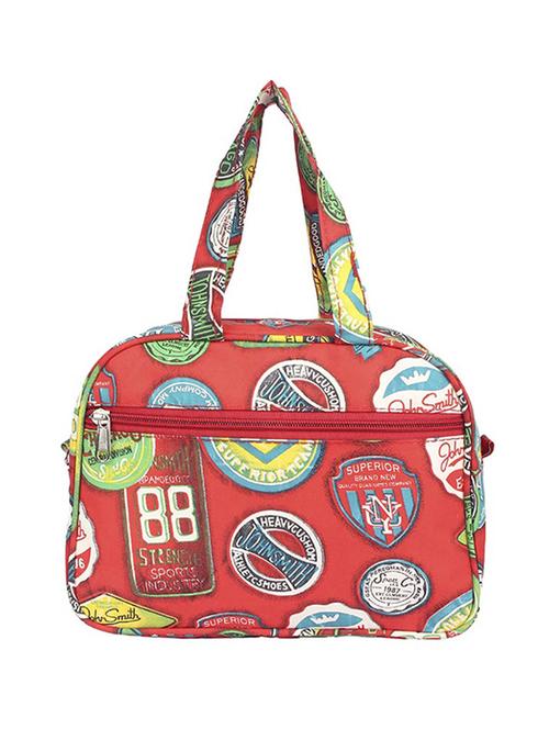 red cotton polyester blend regular handbag - 15189930 - Standard Image - 1