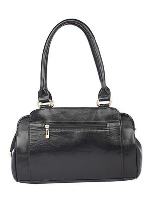 black leatherette (pu) regular handbag - 15189955 - Standard Image - 2