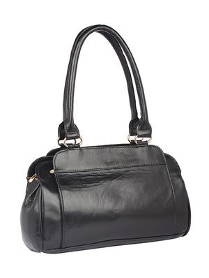 black leatherette (pu) regular handbag - 15189955 - Standard Image - 4
