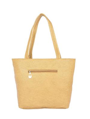 yellow leatherette (pu) regular handbag - 15189958 - Standard Image - 2