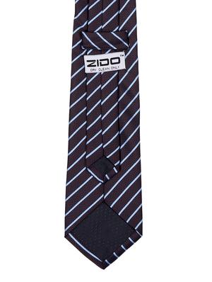 blue satin tie - 15190417 - Standard Image - 4