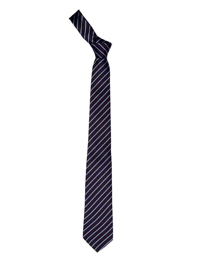blue satin tie - 15190417 - Zoom Image - 2