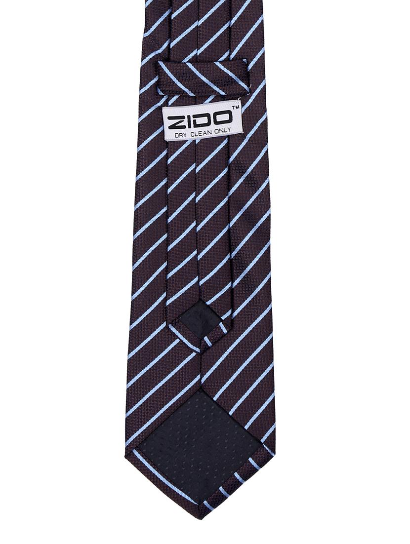 blue satin tie - 15190417 - Zoom Image - 4