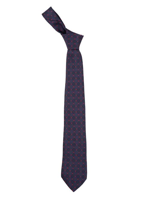 grey blended tie - 15190427 - Standard Image - 1