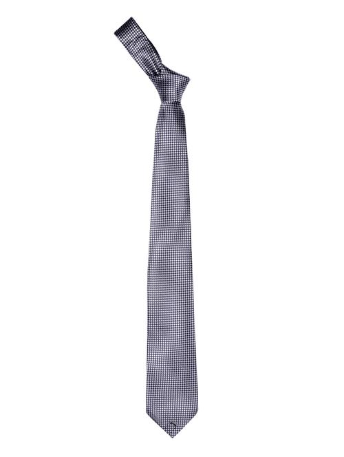 grey blended tie - 15190430 - Standard Image - 1