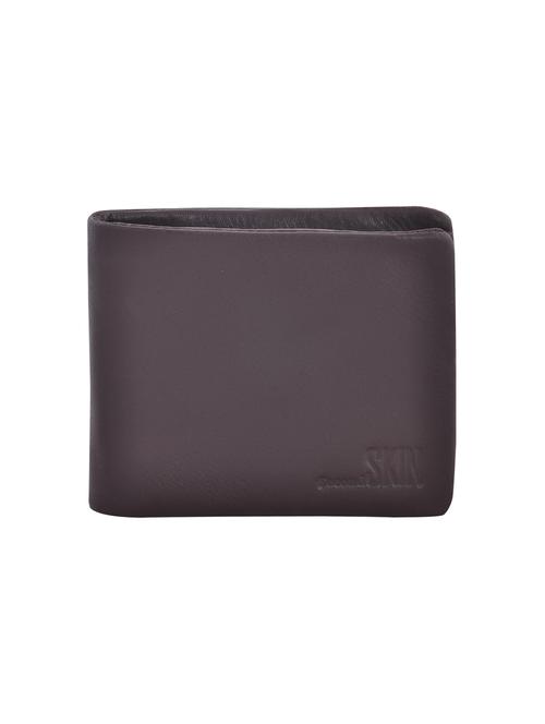 brown leatherette wallet - 15190966 - Standard Image - 1