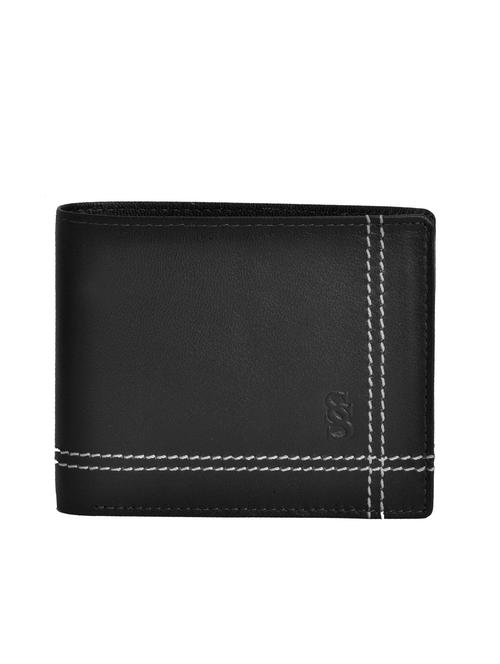 black leatherette wallet - 15190970 - Standard Image - 1