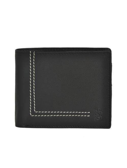 black leatherette wallet - 15190979 - Standard Image - 1