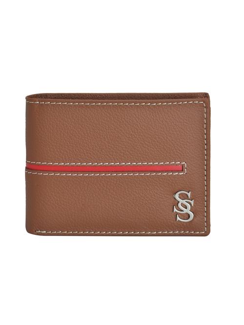brown leatherette wallet - 15190993 - Standard Image - 1
