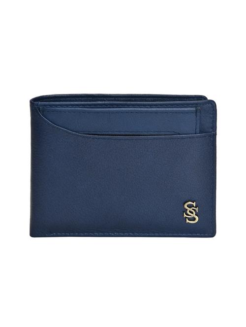 blue leatherette wallet - 15191004 - Standard Image - 1
