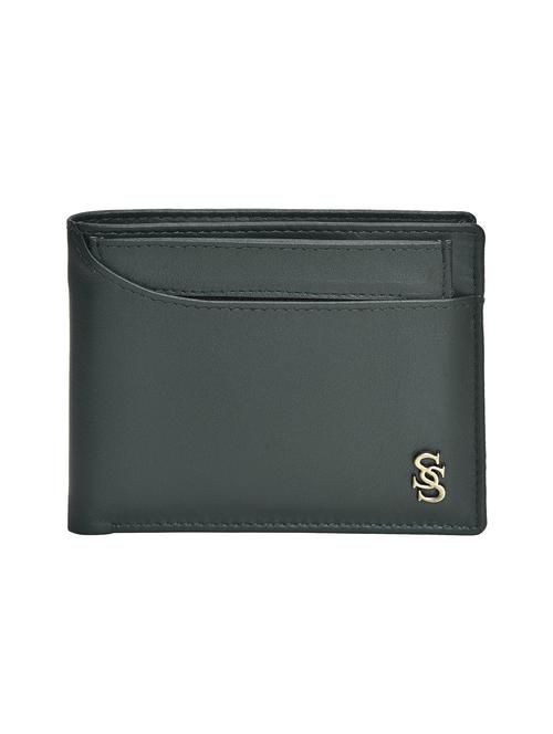 green leatherette wallet - 15191006 - Standard Image - 1