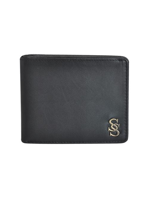 black leatherette wallet - 15191013 - Standard Image - 1