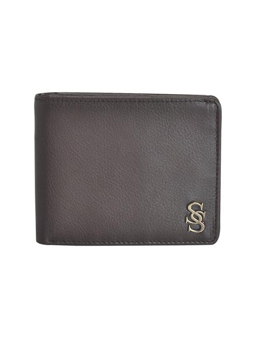 brown leatherette wallet - 15191014 - Standard Image - 1