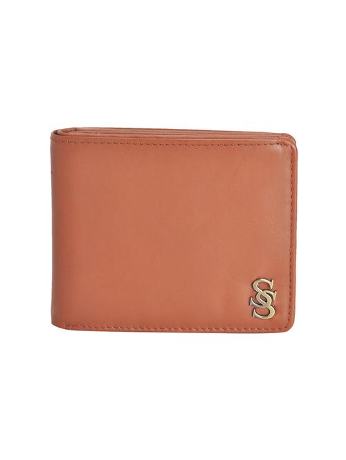 tan leatherette wallet - 15191015 - Standard Image - 1