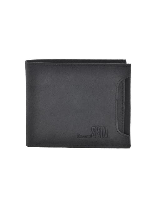black leatherette wallet - 15191022 - Standard Image - 1
