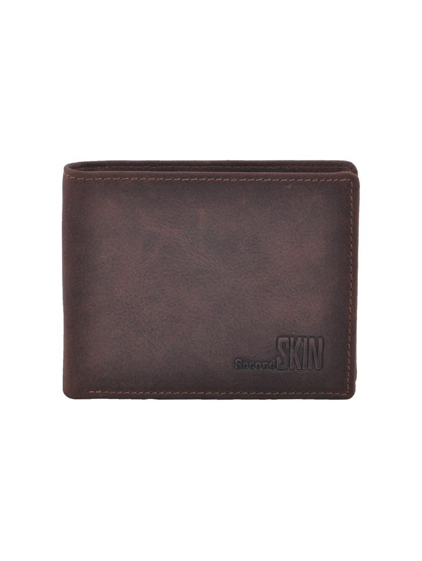 brown leatherette wallet - 15191027 - Zoom Image - 1