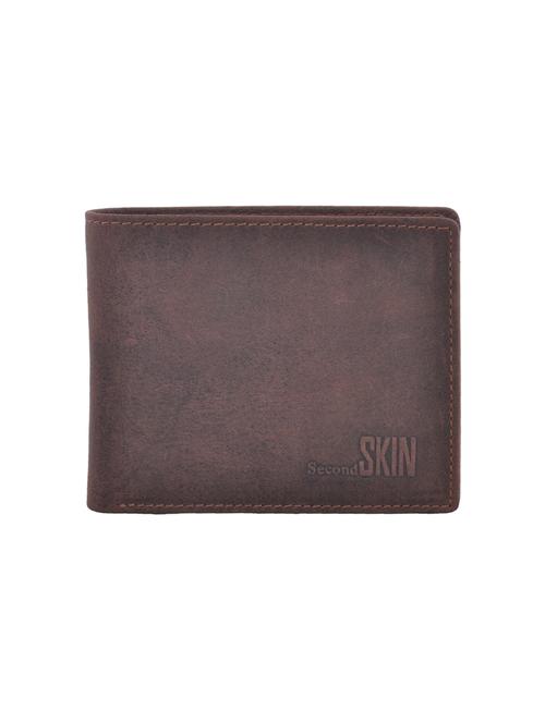 brown leatherette wallet - 15191037 - Standard Image - 1