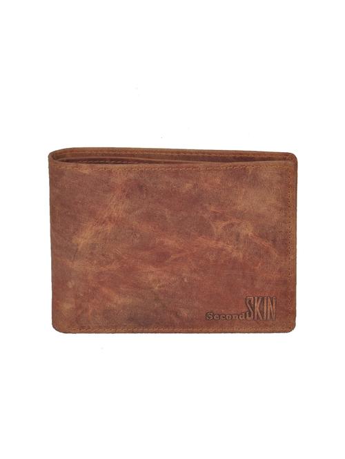 brown leatherette wallet - 15191055 - Standard Image - 1