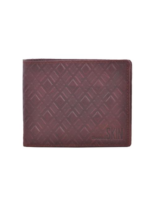 brown leatherette wallet - 15191060 - Standard Image - 1