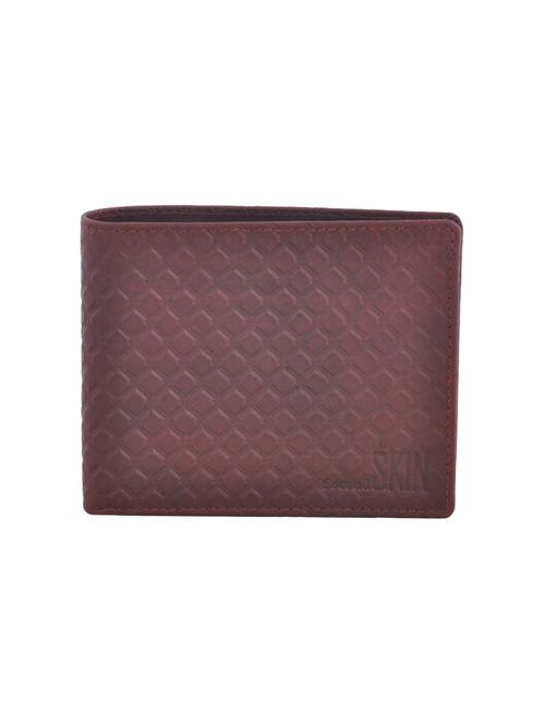 brown leatherette wallet - 15191063 - Standard Image - 1
