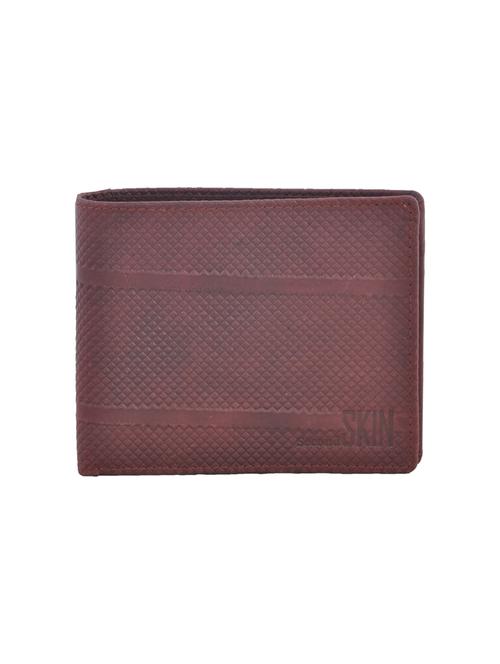 brown leatherette wallet - 15191066 - Standard Image - 1