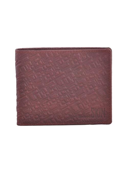 brown leatherette wallet - 15191081 - Standard Image - 1