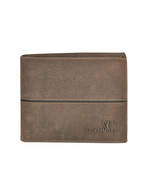 brown leatherette wallet - 15191088 - Standard Image - 1