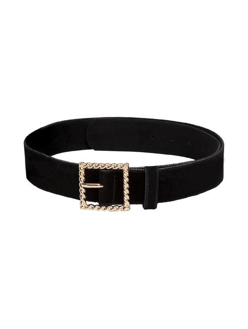 black leatherette (pu belt - 15191770 - Very Small Image - 1